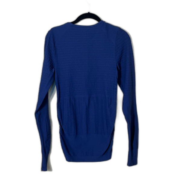 Derek Lam 10C Athleta Collab Navy Long Sleeve Athletic Short Stretch Medium - Picture 2 of 9